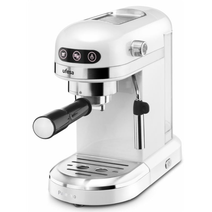 Hurtig manuel kaffemaskine UFESA PALERMO WHITE 1350 W 20 bar 1,4 L