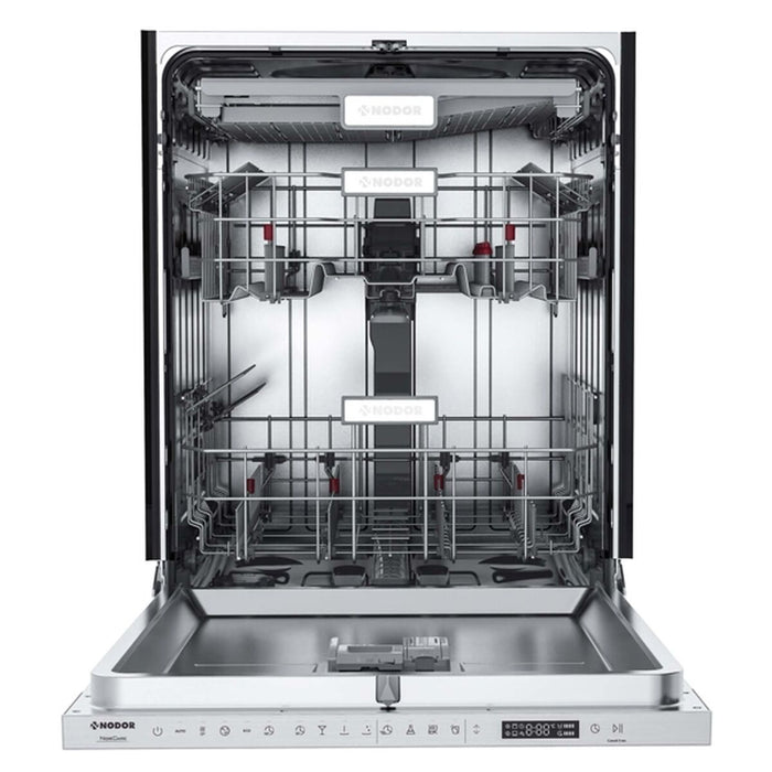 Opvaskemaskine Nodor DW6145 I PRO Stål 60 cm