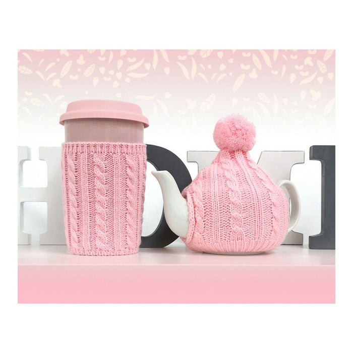 Sæt 1 Skodelica Čajnik Pink (2 pcs)