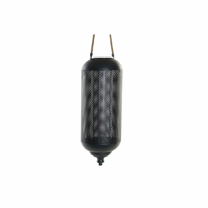 Lyseholder DKD Home Decor Sort Metal Tov (22 x 22 x 63 cm)