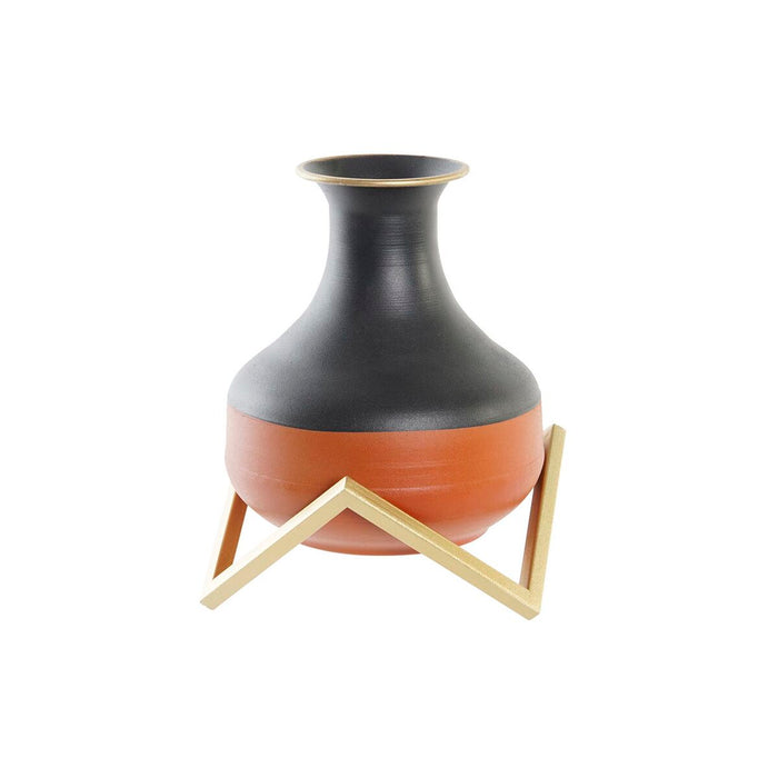 Vase DKD Home Decor Multifarvet Metal Moderne 20 x 20 x 23 cm
