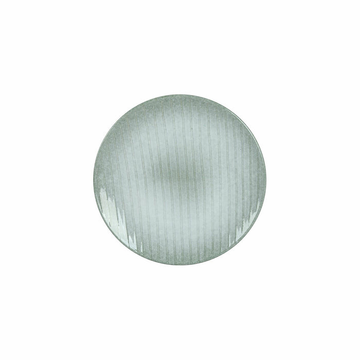Plosek krožnik DKD Home Decor Grøn Stentøj (20 x 20 x 2,5 cm)