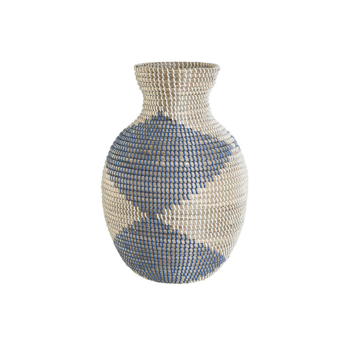 Vase DKD Home Decor Blå Natur Middelhavet 31 x 31 x 50 cm