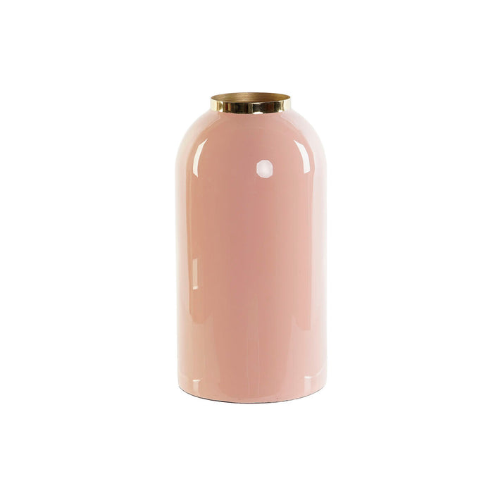 Vase DKD Home Decor Grøn Gylden Koral Jern Lakeret 13 x 13 x 25 cm (2 enheder)