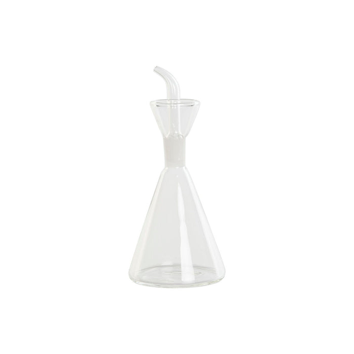 Flakon DKD Home Decor Gennemsigtig Borosilikatglas 125 ml 7 x 7 x 16 cm