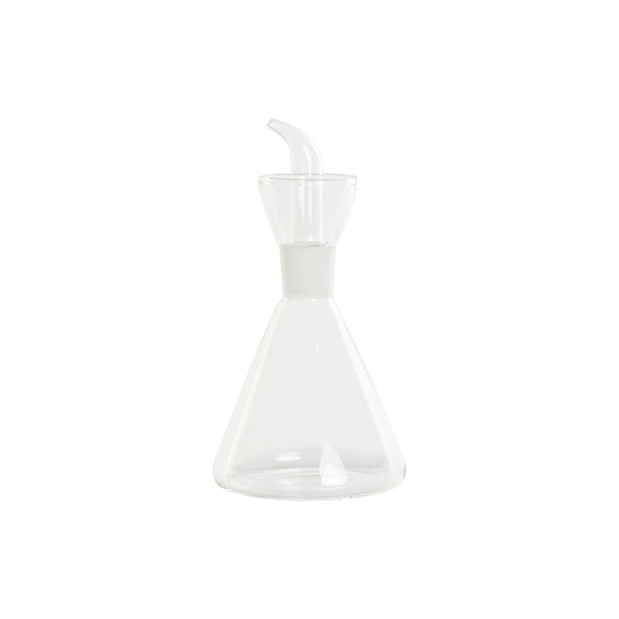 Flakon DKD Home Decor Gennemsigtig Borosilikatglas 500 ml 11,5 x 11,5 x 22 cm