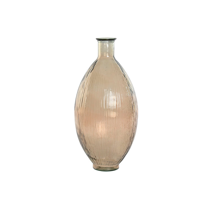 Vase Home ESPRIT Taupe Genbrugsglas 30 x 30 x 59 cm