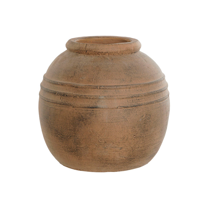 Vase Home ESPRIT Cement Traditionel 32 x 32 x 30 cm