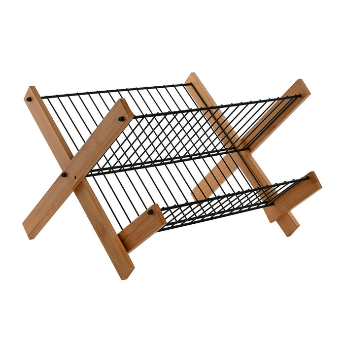 Afdrypningssstativ til køkkenvask Home ESPRIT Sort 39,5 x 38 x 27 cm