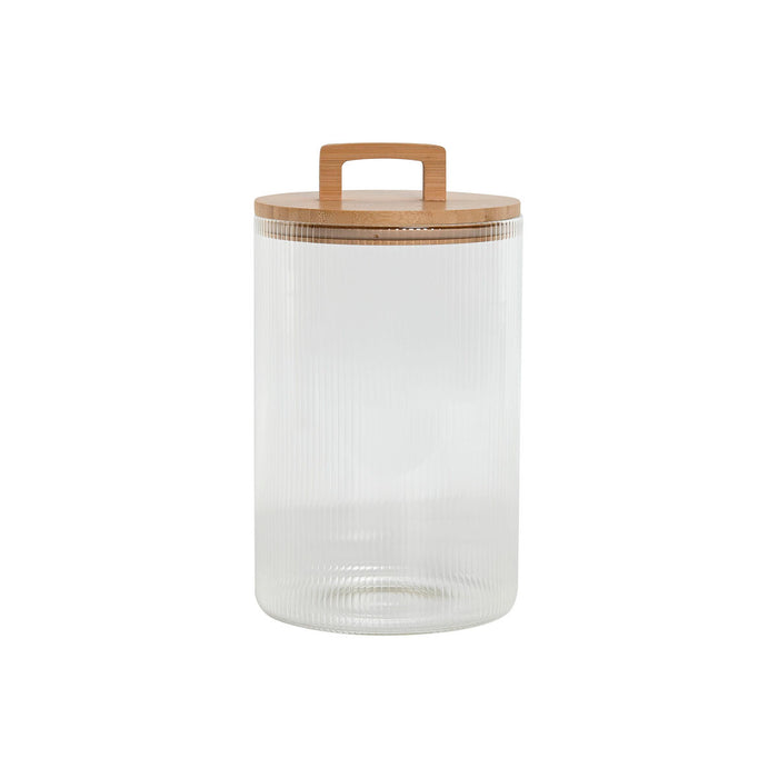 Blik Home ESPRIT Gennemsigtig Bambus Krystal 4 L