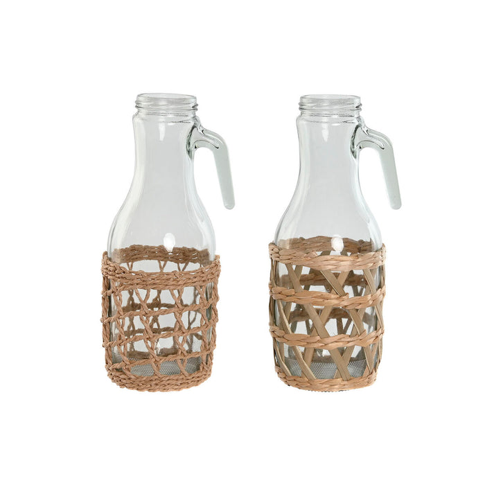 Kande Home ESPRIT Natur Krystal Fiber (2 enheder)