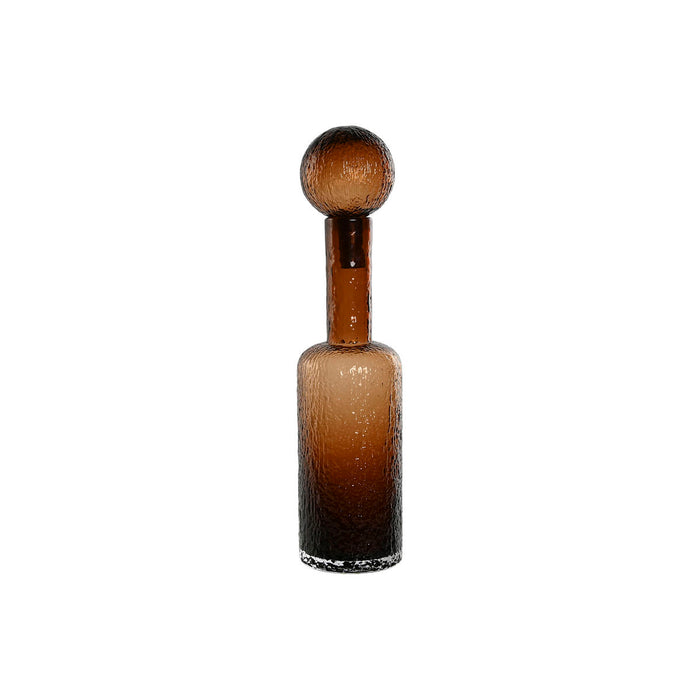 Vase Home ESPRIT Brun Krystal Moderne 12,5 X 12,5 X 50,5 cm
