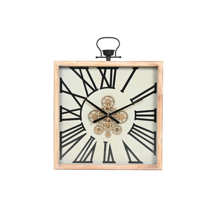 Vægur Home ESPRIT Hvid Natur Metal Fyr 60 x 8,5 x 73 cm