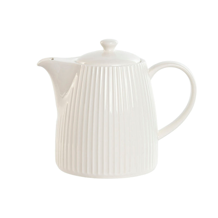 Tekande Home ESPRIT Hvid Porcelæn 1 L