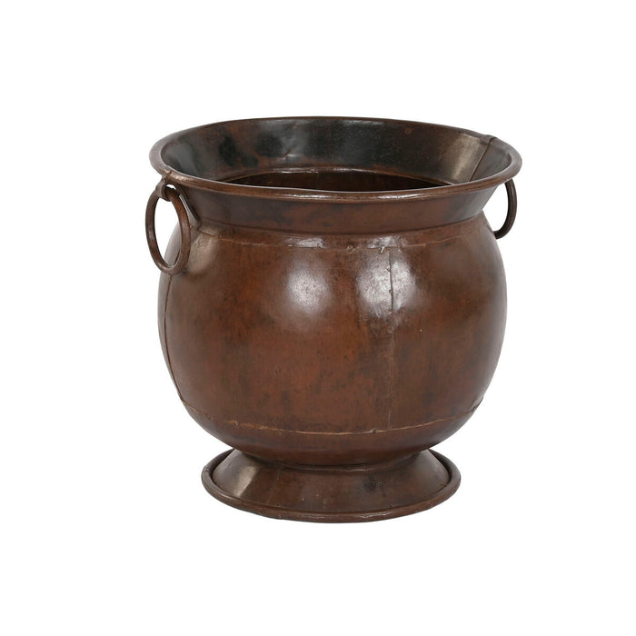 Vase Home ESPRIT Brun Jern 46 x 46 x 44 cm