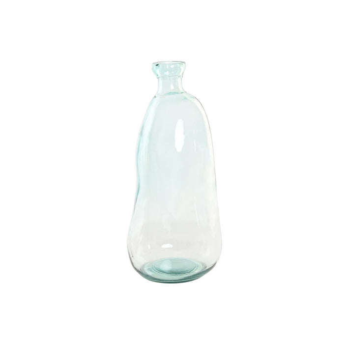 Vase Home ESPRIT Gennemsigtig Genbrugsglas 22 x 22 x 51 cm