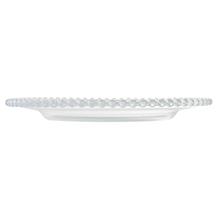 Flad Plade Home ESPRIT Gennemsigtig Krystal 27 X 27 X 2,6 CM