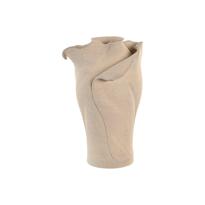 Vase Home ESPRIT Hvid Keramik Traditionel stil Moderne 24 x 24 x 37 cm