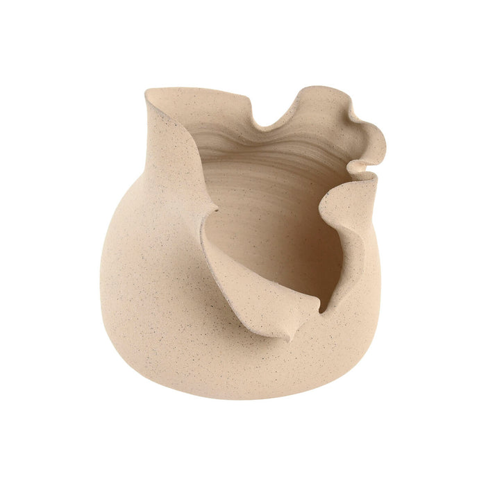 Vase Home ESPRIT Hvid Keramik Traditionel stil Moderne