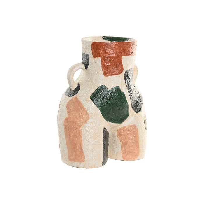 Vase Home ESPRIT Multifarvet Harpiks Moderne 26,5 X 18 X 32,5 CM