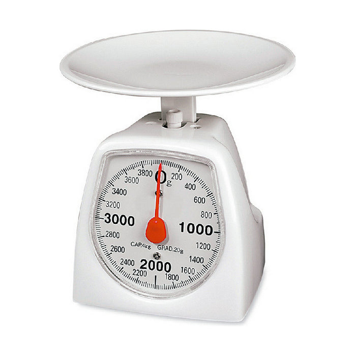 Analog Vægt EDM Hvid 4 Kg (16,5 x 11 x 13 cm)
