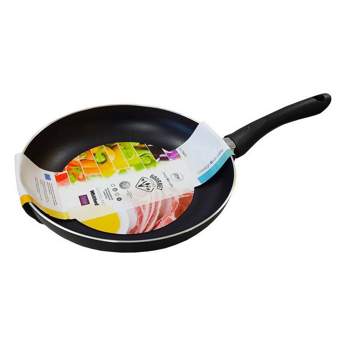 Skridsikker stegepande EDM Basic Line Whitford Technology Sort Aluminium (Ø 26 cm)