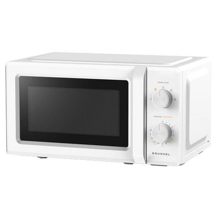 Mikrobølgeovnen Grunkel Hvid 700 W 20 L