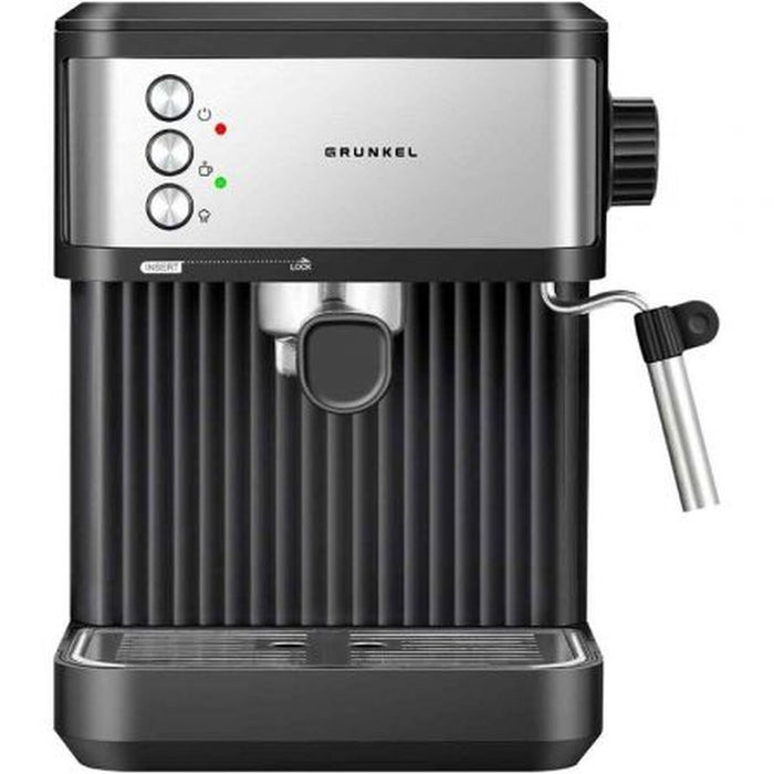 Hurtig manuel kaffemaskine Grunkel CAFPRESSO-20AROMA Sort Sølv