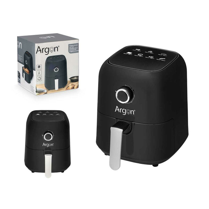 Varmluftsfrituregryde Argon EA-AF1042 CE Sort 1000 W 2,3 L