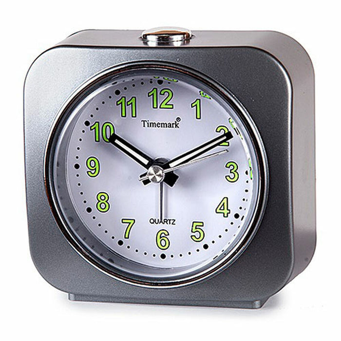 Namizna ura Timemark Grå Grøn Plastik 9 x 9 x 4 cm
