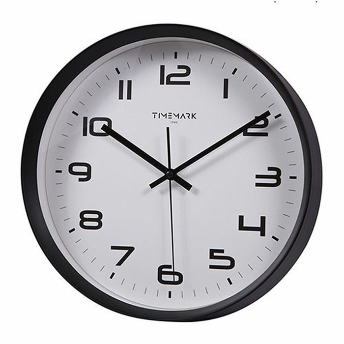 Vægur Timemark Sort 30 x 30 cm