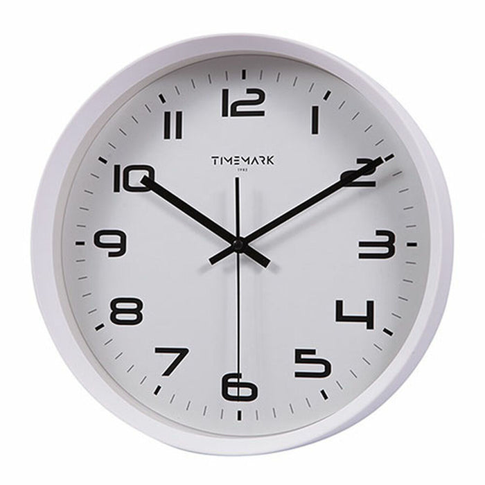 Vægur Timemark Hvid 30 x 30 cm