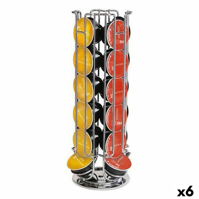 Stativ til 24 kaffe kapsler Quttin 14 x 33 cm (6 enheder)