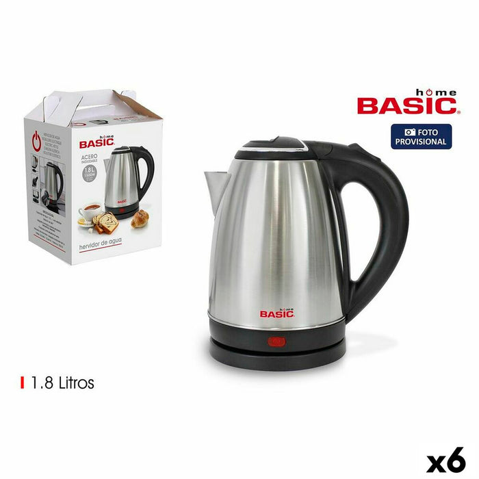 Elektrisk kedel med LED-lys Basic Home 1500 W (1,8 L)