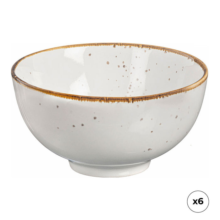 Snackskål Ovenza Porcelæn (6 enheder)