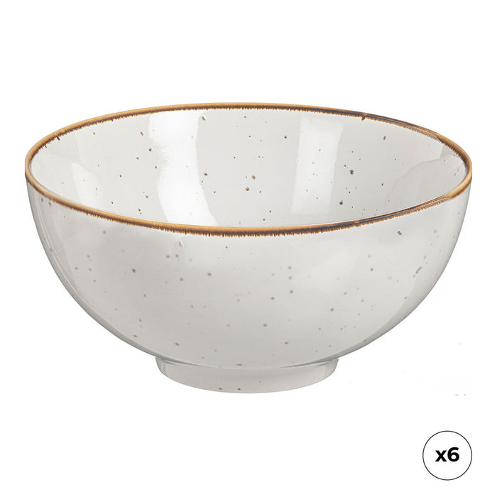 Snackskål Ovenza Porcelæn (6 enheder)
