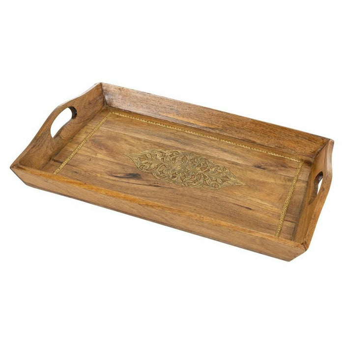 Bakke Alexandra House Living Brun Mangotræ 31 x 16 x 49 cm