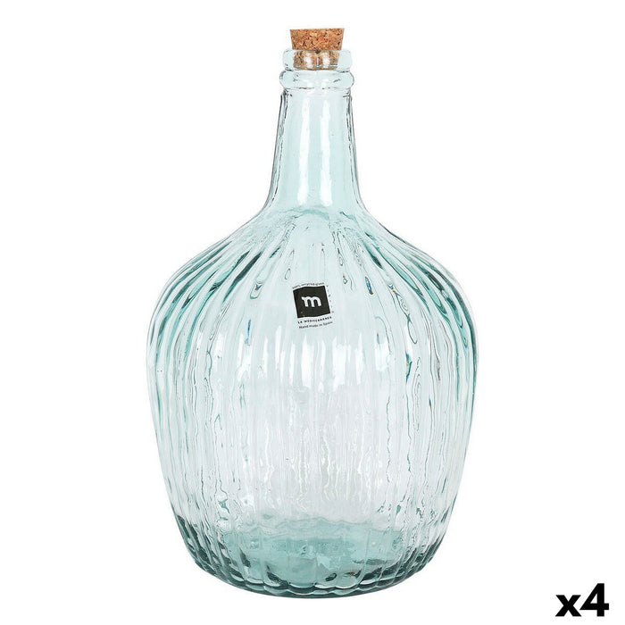 Vandkaraffel La Mediterránea Apple 4 L Glas