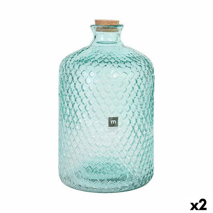 Flaske La Mediterránea Primavera grabada Glas 5 L (2 enheder)