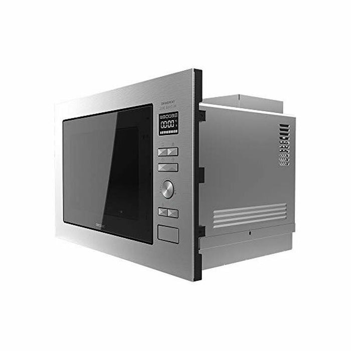 Indbygget mikrobølgeovn Cecotec GrandHeat 2590 Built-in SteelBlack 25 L 900 W