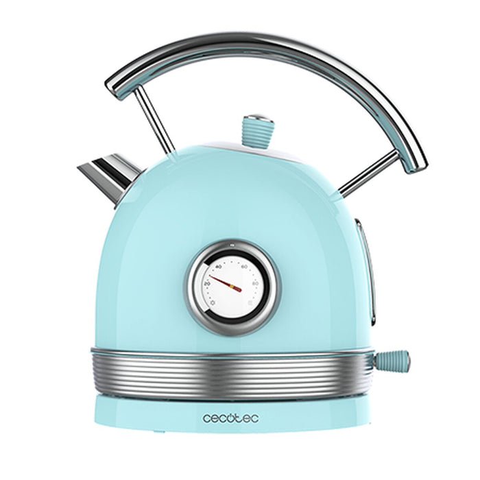 Kedel Cecotec Thermosense 420 Vintage Light Blue 1,8 L 2200 W Blå Blue Rustfrit stål