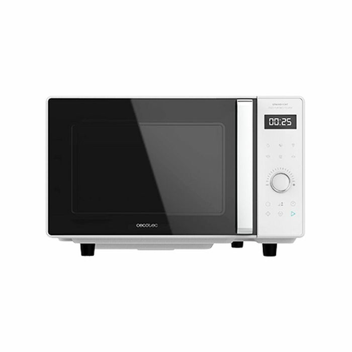 Mikrobølgeovnen med Grill Cecotec GrandHeat 2500 Flatbed Touch White