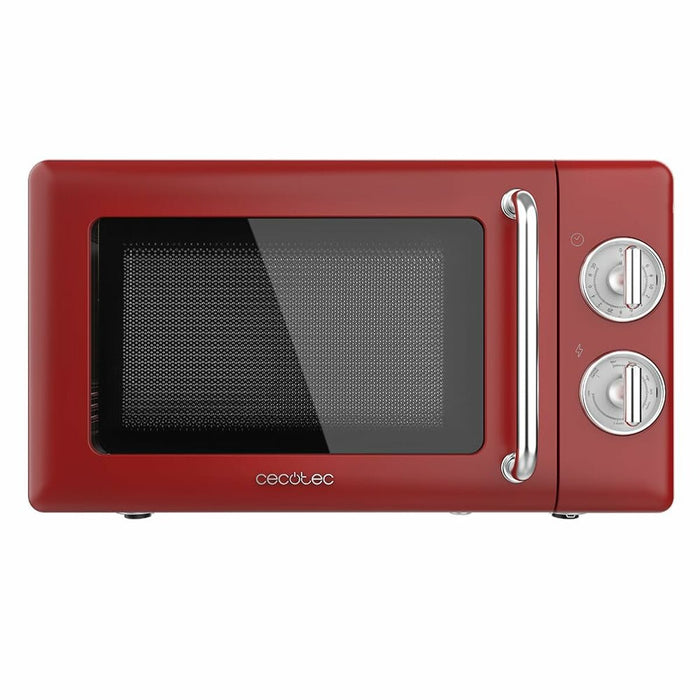 Mikrobølgeovnen Cecotec Proclean 3110 Retro Rød 700 W 20 L