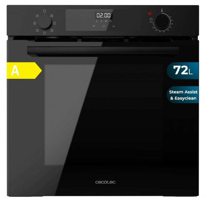 Ovn Cecotec Bolero Hexa M226000 Glass Black 2800 W 72 L