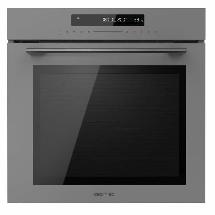 Ovn Cecotec Bolero Hexa SM406000 Glass Grey Meat Master 2900 W 72 L Grå