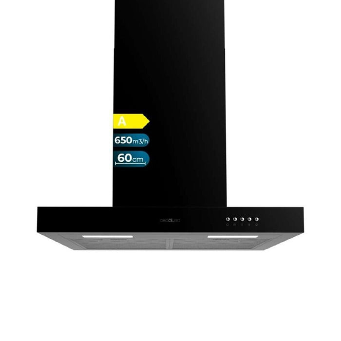 Konventions-emhætte Cecotec Bolero Flux TM 606500 Sort