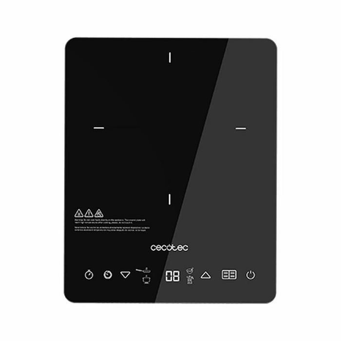 Induktionsplade Cecotec Full Crystal Onyx 2000 W