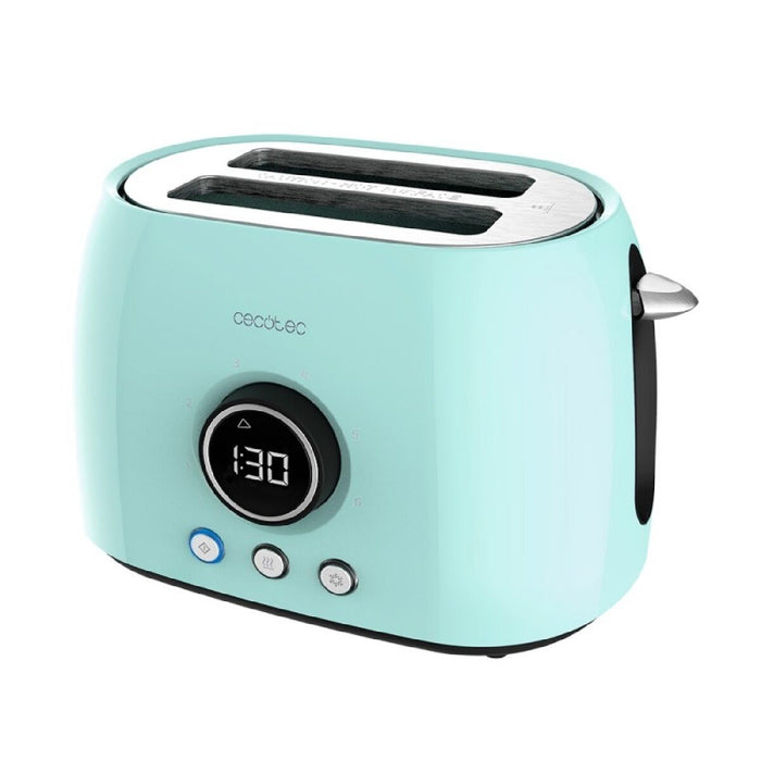 Brødrister Cecotec ClassicToast 8000 Blue Double 800 W Blå