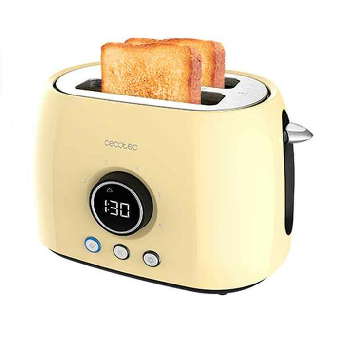 Brødrister Cecotec ClassicToast Double 800 W Gul