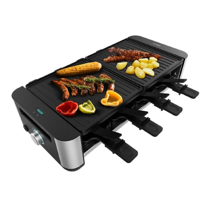 Elektrisk Grill Cecotec 16000 Inox Black Sort